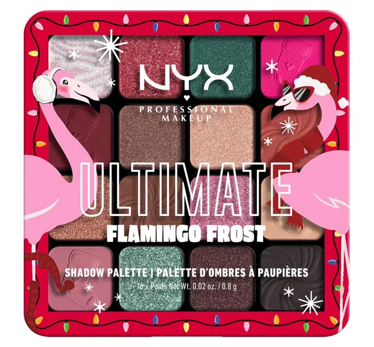 Συλλεκτική παλέτα σκιών, Fa.La.La.La Land- Flamingo Frost- Eye Shadow Holiday Gift, Nyx professional makeup, €22,76