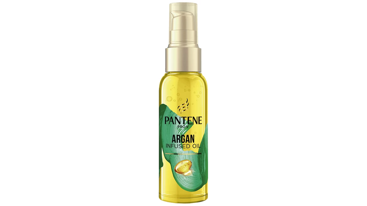 Θρεπτικό έλαιο μαλλιών, Argan Infused Oil, Pantene Pro-V, €8,50