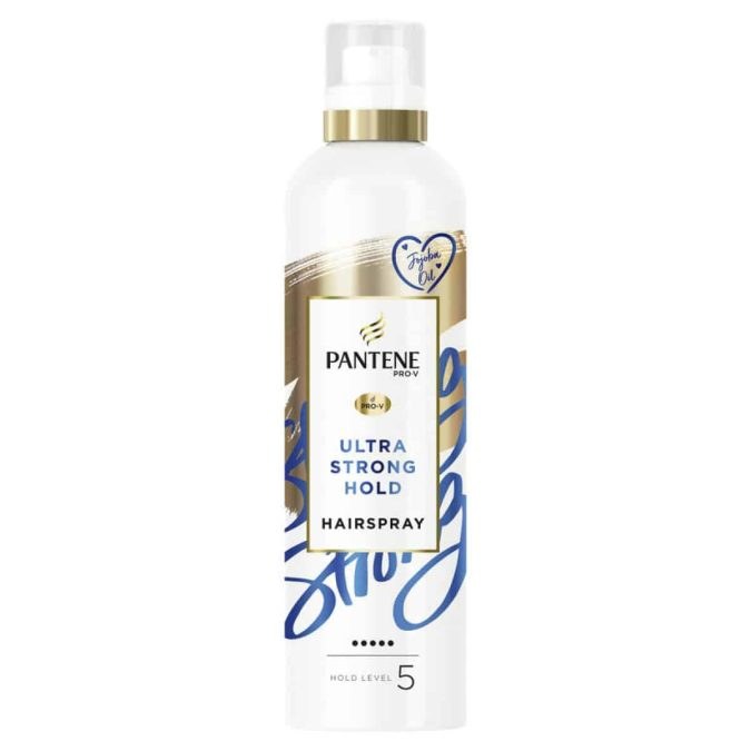 Σπρέι μαλλιών για δυνατό κράτημα, Ultra Strong Hold Hairspray, Pantene Pro-V, €7,97