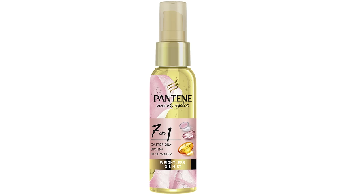Λάδι για απαλά & λαμπερά μαλλιά, Miracles, 7 in 1, Weightless Oil Mist,  Pantene Pro-V, €7,20