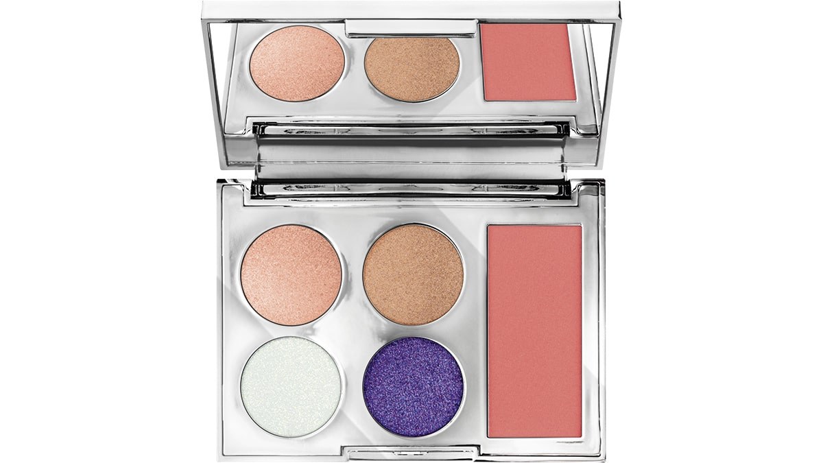 Παλέτα για τα µάτια & το πρόσωπο, Pearl Glaze, Pearly Eyeshadow & Blush Palette, Catrice, €10,49