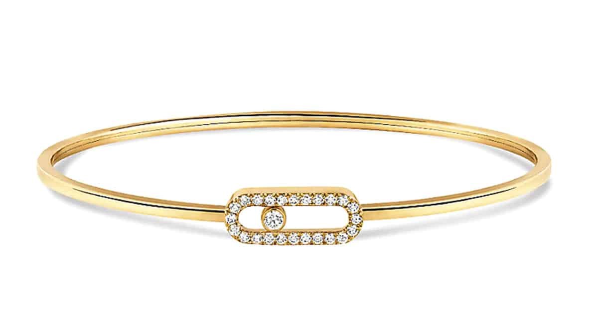 Βραχιόλι από χρυσό Κ18 με διαμάντια, GOFAS JEWELRY, gofas.gr