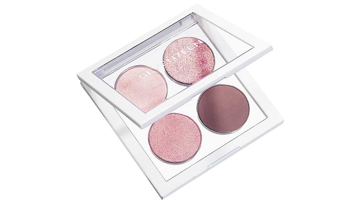 Παλέτα σκιών, Vibrant Eyes Quad Palette No 01, Seventeen, €19