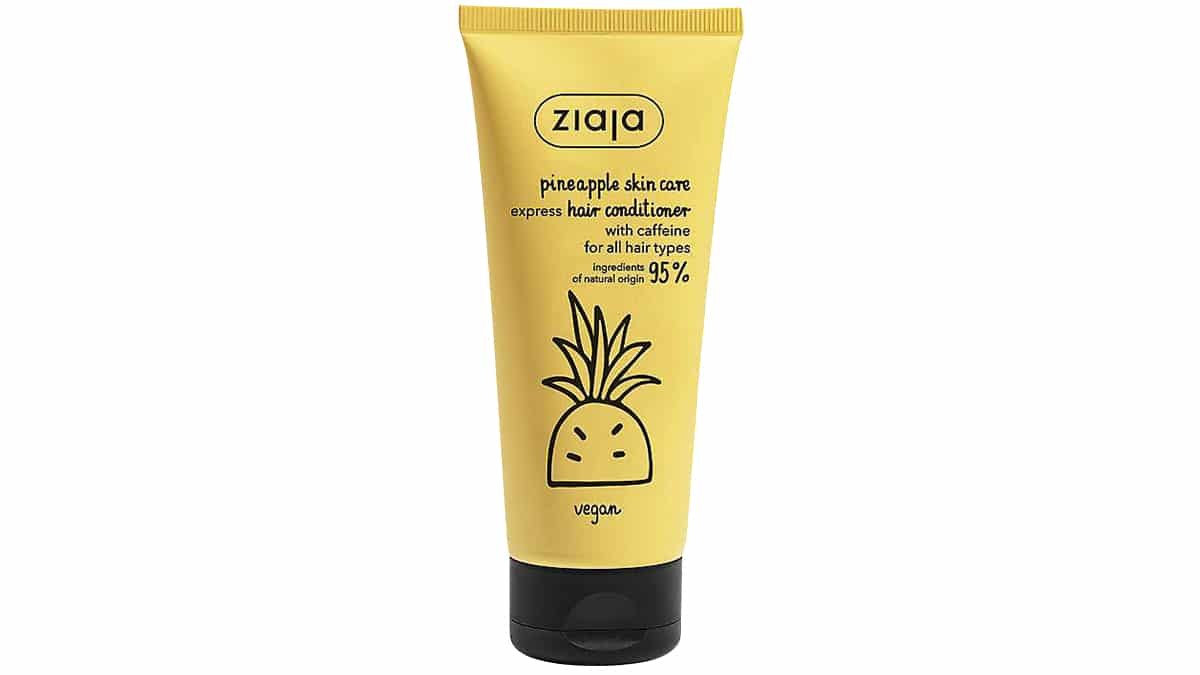 Vegan conditioner, Pineapple Skin Care, Express Hair Conditioner, Ziaja (σε καταστήματα καλλυντικών, ινστιτούτα αισθητικής & φαρμακεία, facebook: Ziaja Greece)
