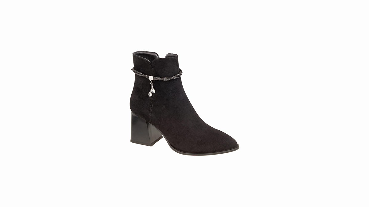 ankle booties σουέτ adam's shoes