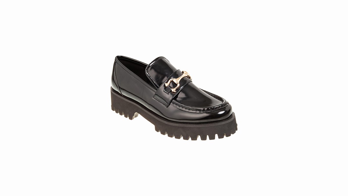 loafers μαύρα adam's shoes