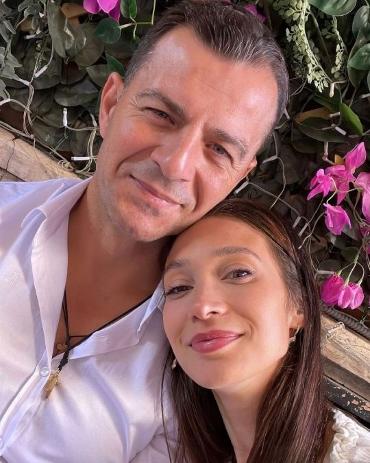 Ο Γιώργος Αγγελόπουλος και η Δήμητρα Βαμβακούση στη Ρώμη