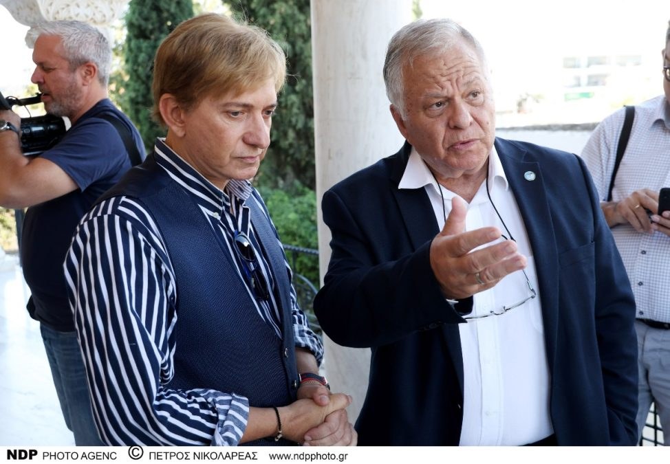 Ο Μάκης Δελαπόρτας και ο Κώστας Γιαννόπουλος