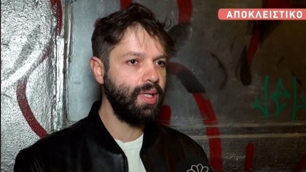 Ο Ανδρέας Βούλγαρης μιλάει στην κάμερα του Star