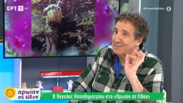 Ο Άγγελος Παπαδημητρίου στο "Πρωίαν σε είδον"