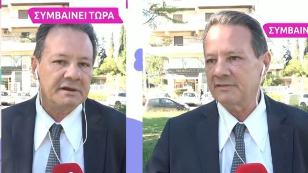 Ο Απόστολος Λύτρας σε δηλώσεις του