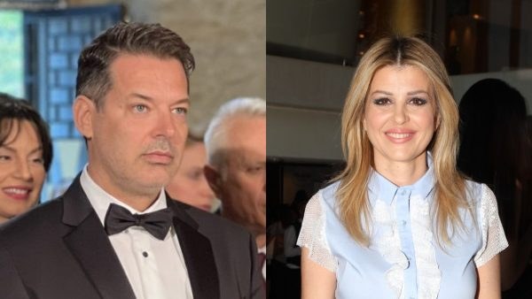 Ο Μπάλλας στον γάμο του και η Έλενα Ράπτη δίπλα