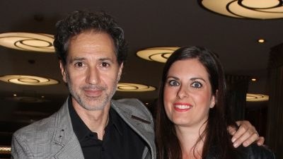 Ο Δημήτρης Κόκοτας με την σύζυγό του