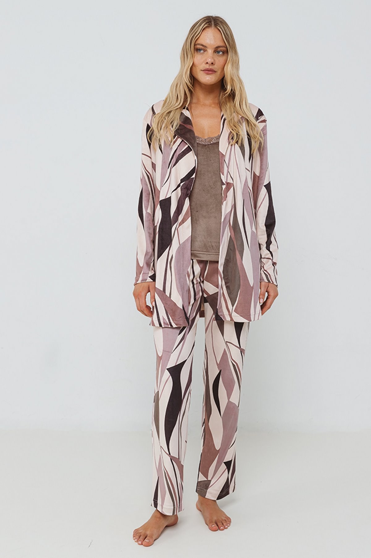 εμπριμέ σετ σπιτιού giota homewear