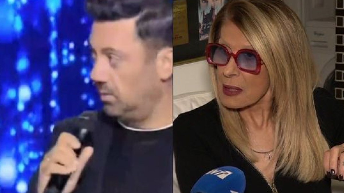 Ο Γιώργος Θεοφάνους και η Εύη Δρούτσα