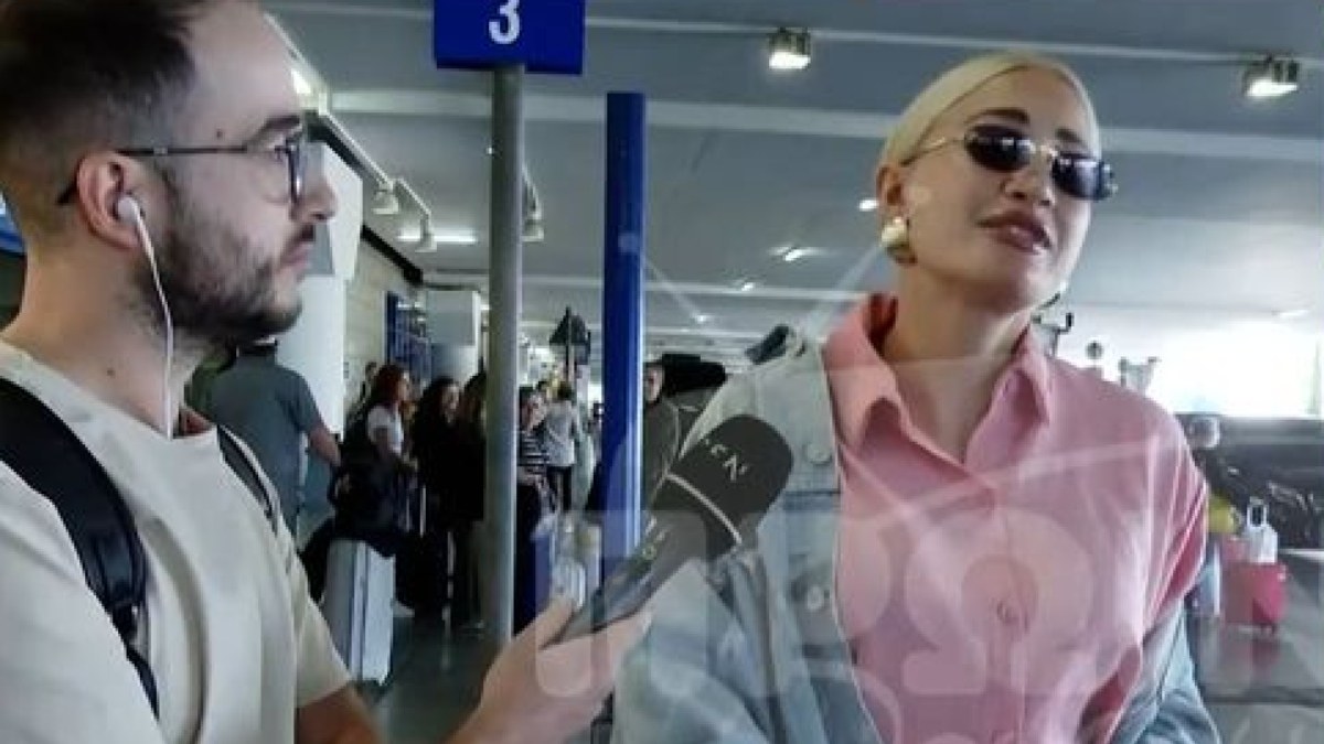 Η αντίδραση της Ιωάννας Τούνη στην κάμερα για τον σάλο με την καταγγελία της στην Ryanair
