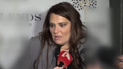Η κατερινα ζαφιρη στην καμερα του happy day