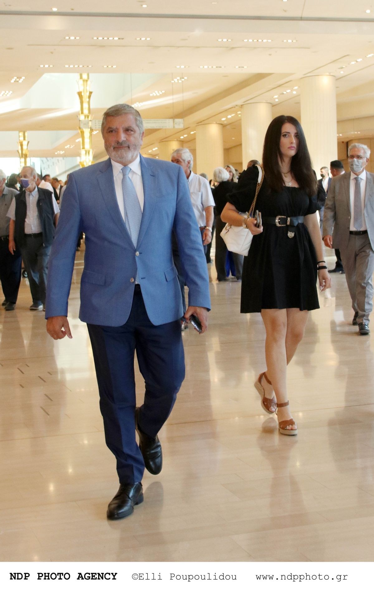 Ο Γιώργος Πατούλης και η Νάνσυ Κοιλού 01-06-2022 Μέγαρο Μουσικής-Ομιλία Κώστα Καραμανλή