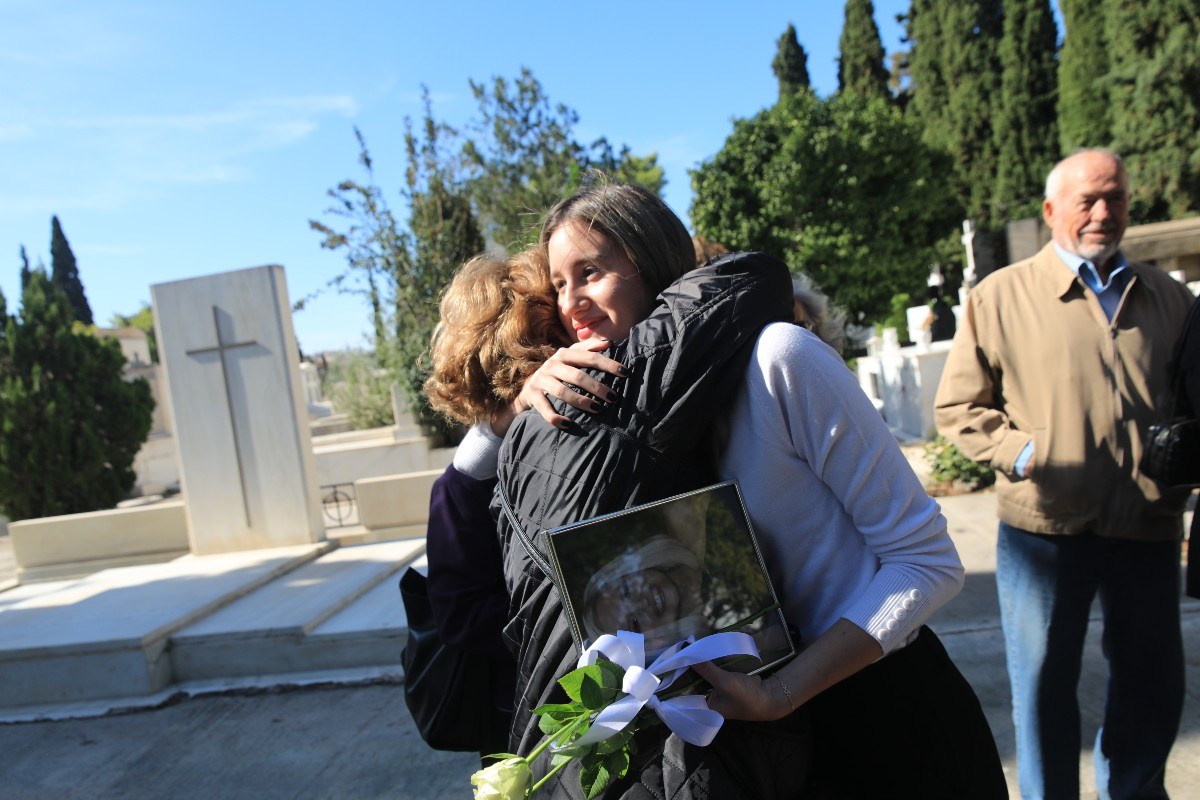 Η κόρη της Φώφης Γεννηματά στο μνημόσυνό της