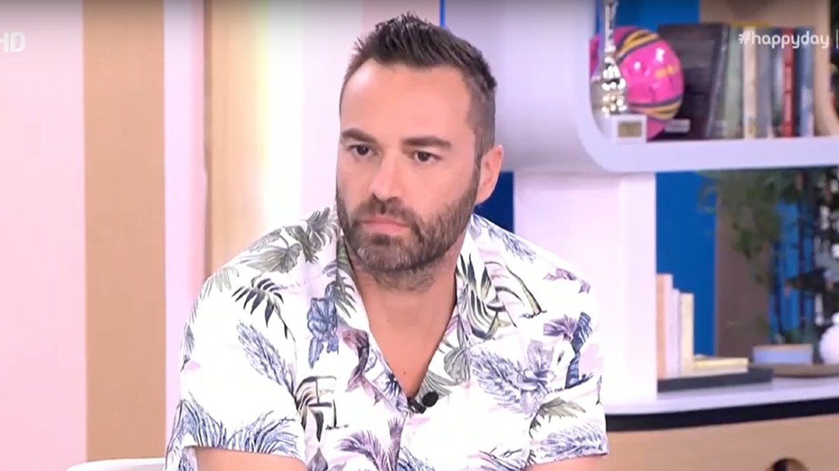 Ο Κώστας Φραγκολιάς στο Happy Day