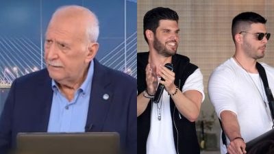 Ο Γιώργος Παπαδάκης και τα αδέλφια Δρούλια
