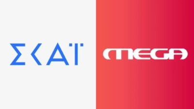 Λογότυπο ΣΚΑΪ MEGA