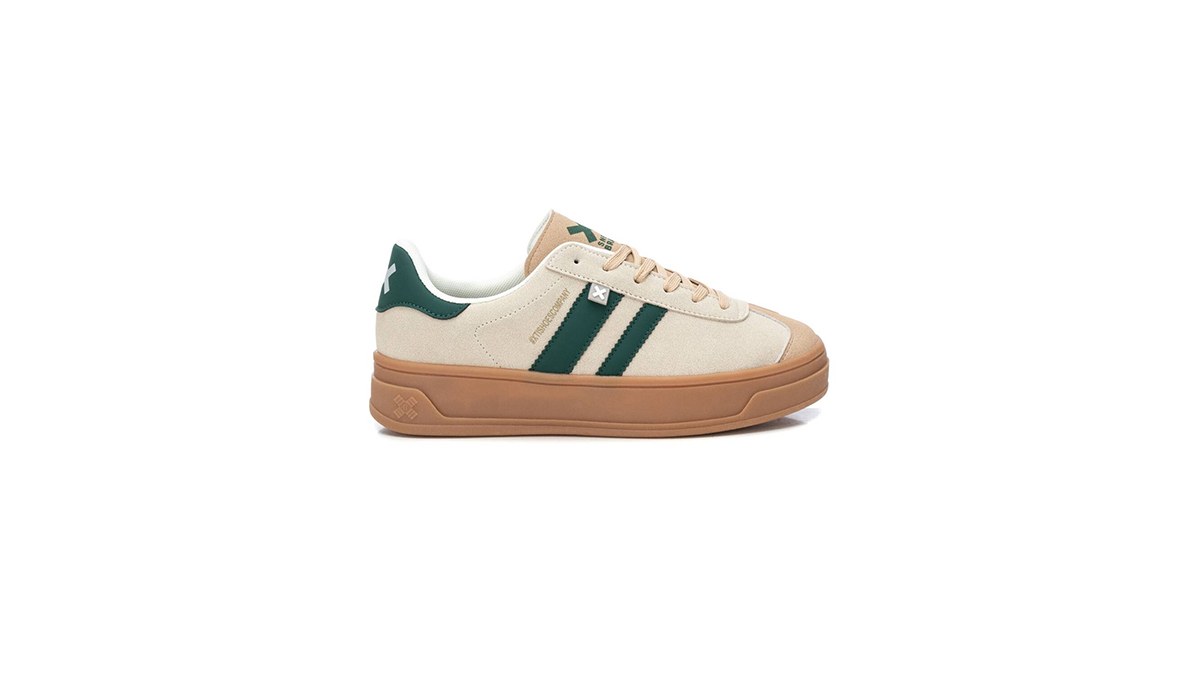 αθλητικά παπούτσια με πράσινη ρίγα onlineshoes.gr