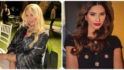 Η Κωνσταντίνα Σπυροπούλου και η Ηλιάνα Παπαγεωργίου σε έξοδό τους