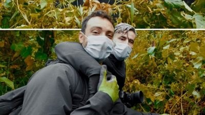 Ο Σάκης Τανιμανίδης και ο Γιώργος Μαυρίδης στο The Reunion