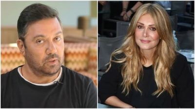 Ο Γιώργος Θεοφάνους και η Νατάσα Θεοδωρίδου