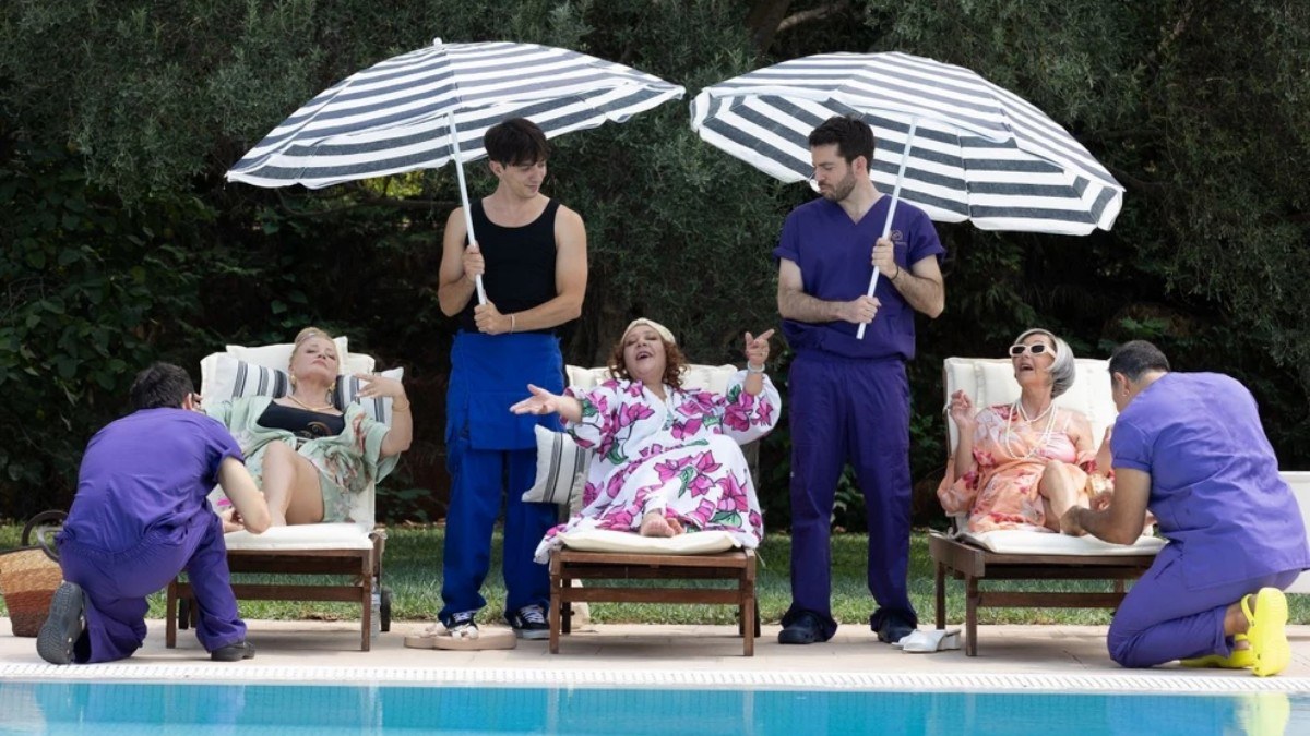Σκηνή από την σειρά VIΠ Καλά γεράματα