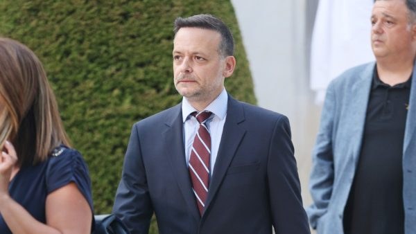Ο Χάρης Δούκας στο Προεδρικό Μέγαρο.Εορτασμός 50 χρόνων από την αποκατάσταση της Δημοκρατίας