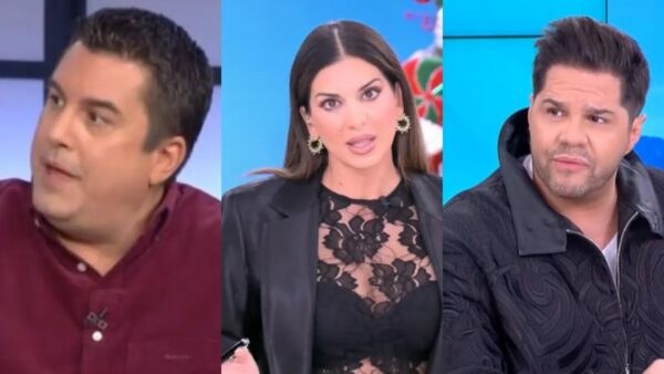 Ο Πάνος Κατσαρίδης, η Σταματίνα Τσιμτσιλή και ο Γιώργος Τσαλίκης