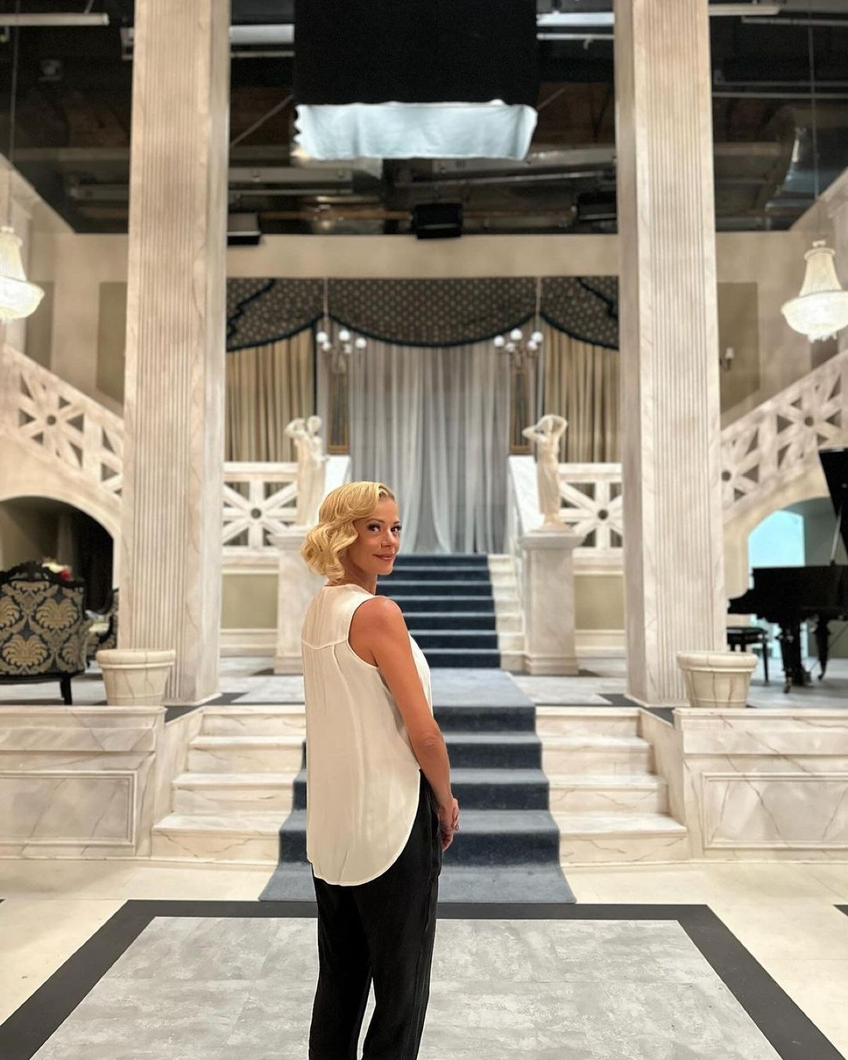 Η Ζέτα Μακρυπούλια στο Grand Hotel