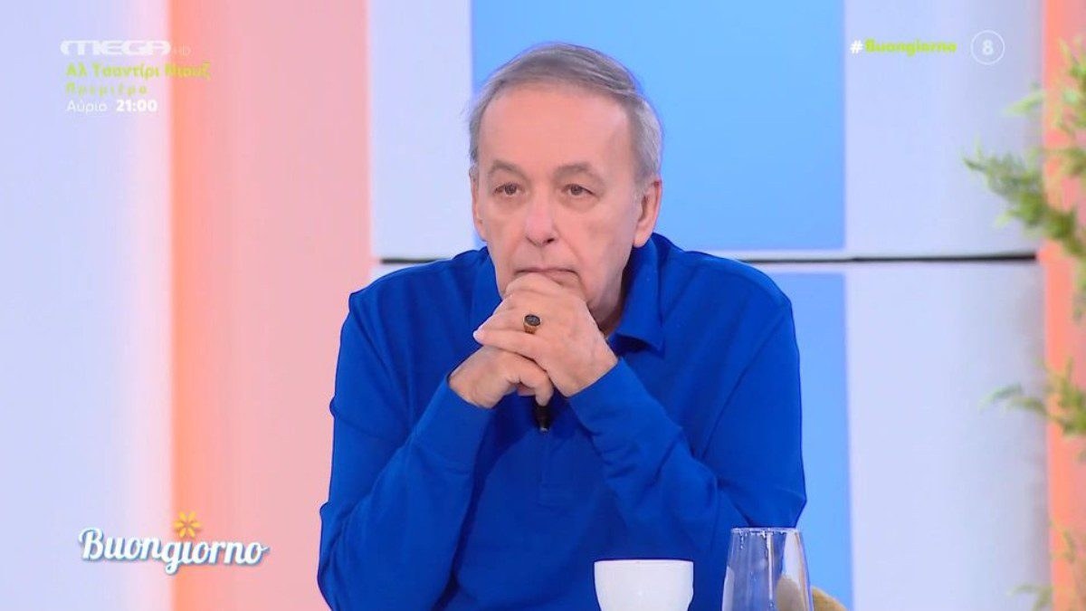 "Φωτιές" άναψε ο Ανδρέας Μικρούτσικος κατά τη διάρκεια της εκπομπής του MEGA, Buongiorno