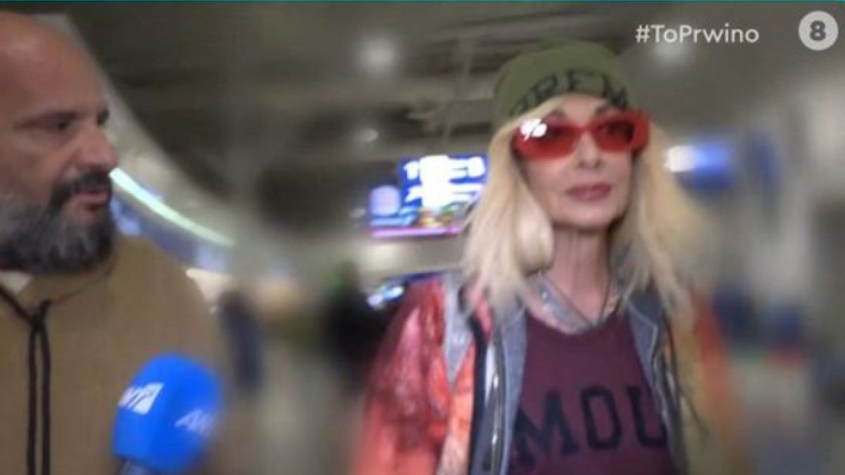 Η Άννα Βίσση μιλάει στην κάμερα "Το Πρωινό".