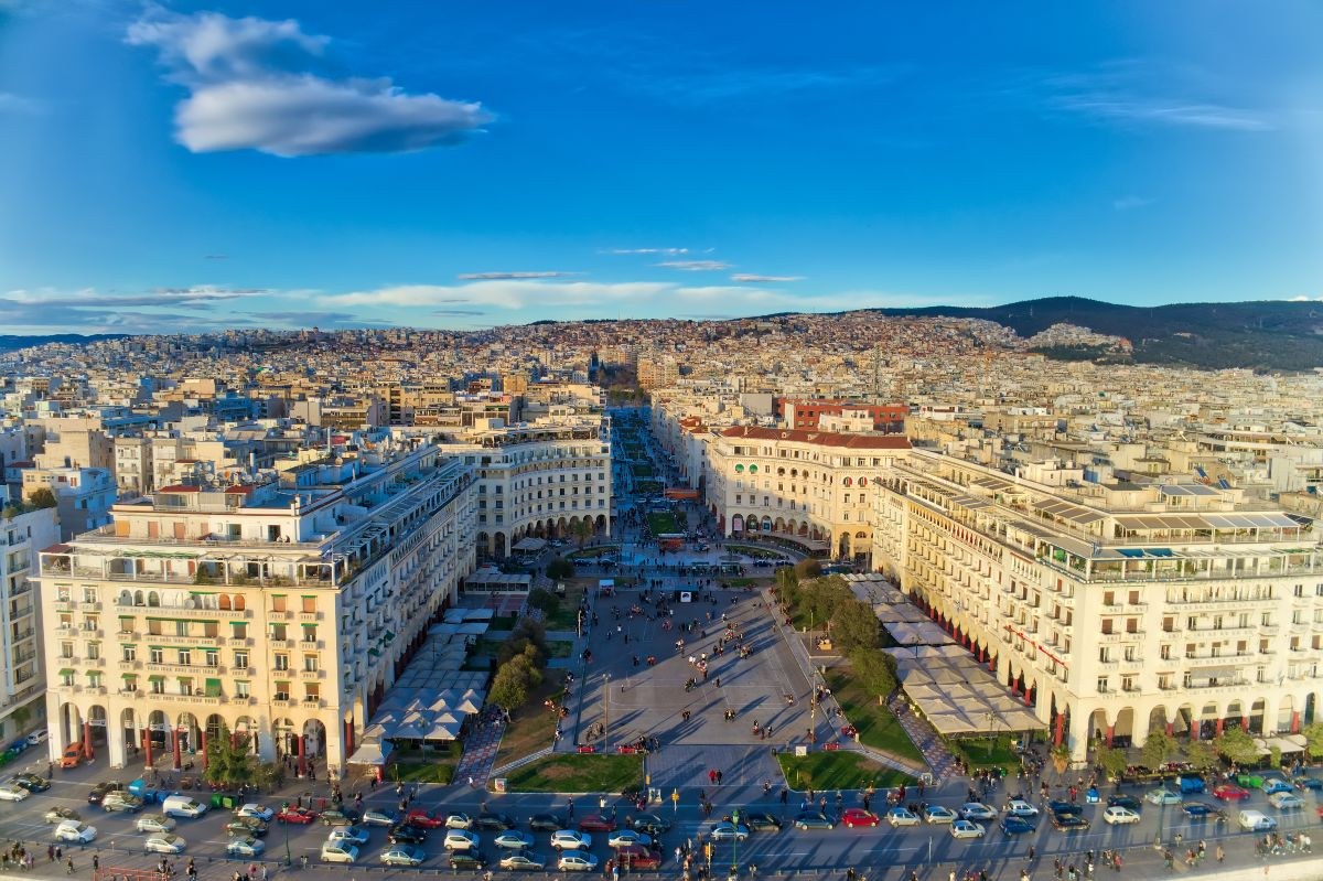 Η πλατεία Αριστοτέλους στη Θεσσαλονίκη