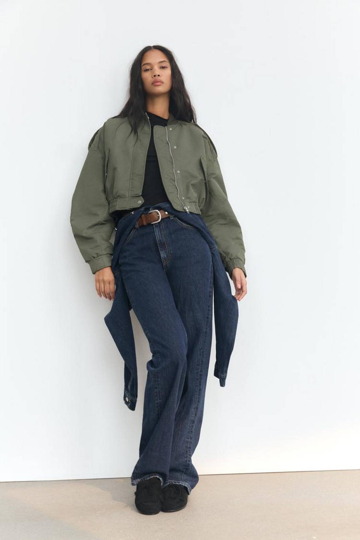 Bomber zara τοπ τάσεις πανωφόρια zara