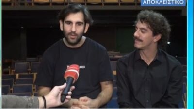 Ο Δημήτρης Φιλιππίδης στο θέατρο
