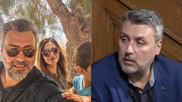 Ο Γιάννης Καλλιάνος με την οικογένειά του σε βόλτα και ο ίδιος στη συνέντευξή του στο Πάμε Δανάη