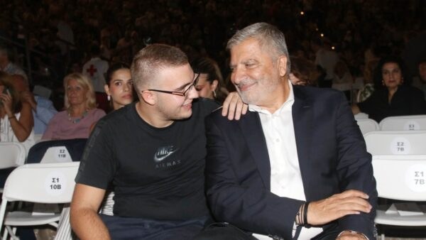 Ο Γιώργος Πατούλης και ο γιος του, Αλέξανδρος.