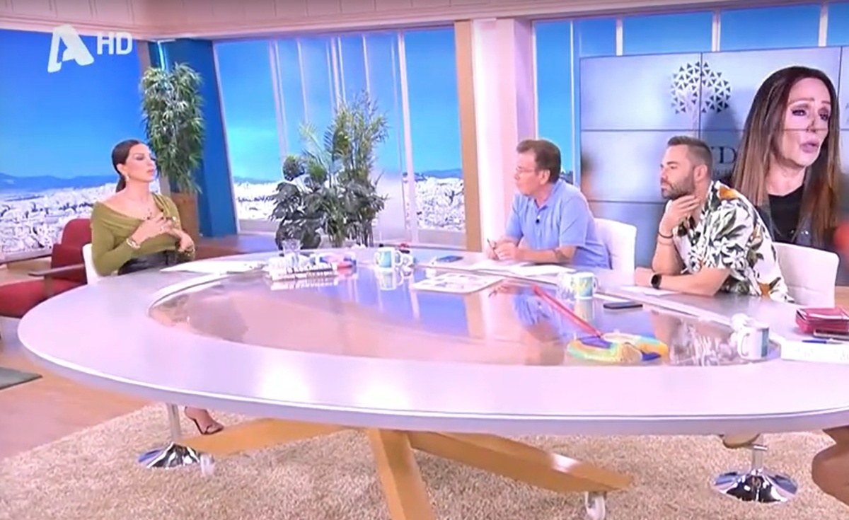 Το πλατό του Happy Day και η ομάδα του