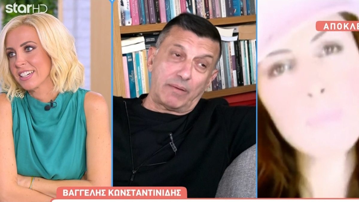 Ο Βαγγέλης Κωνσταντινίδης στην κάμερα του Star