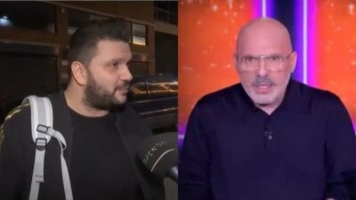 Ο Κωνσταντίνος Παπασπυρόπουλος και ο Νίκος Μουτσινάς (κολάζ)