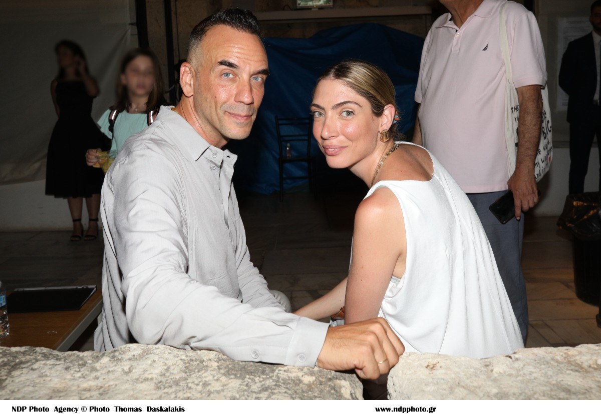 Ο Πάνος Μουζουράκης και η Μαριλού Κόζαρη