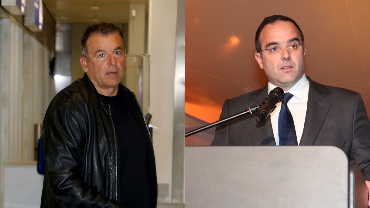 Ο Γιώργος Λιάγκας και ο Θοδωρής Κυριακού