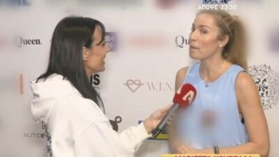 Η Μαριέττα Χρουσαλά σε έξοδό της