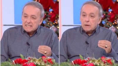 Ο Ανδρέας Μικρούτσικος στο πλατό του Buongiorno