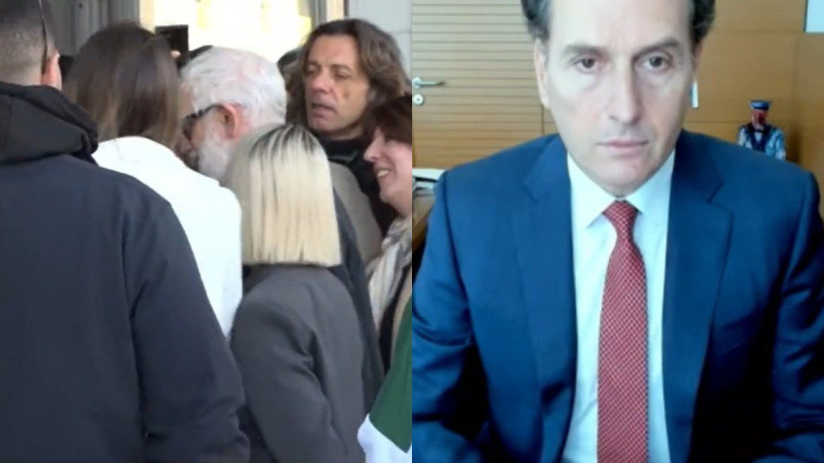 Ο δικηγόρος που Πέτρου Φιλιππίδη μιλάει στην κάμερα του Super Κατερίνα.