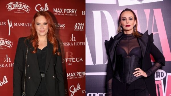 Η Σίσσυ Χρηστίδου και η Μπέττυ Μαγγίρα σε κοσμικό event.